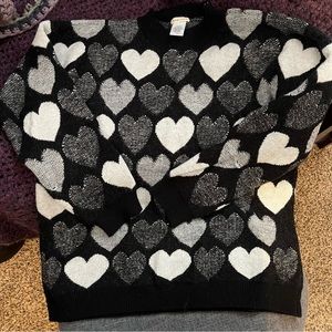 Boutique heart sweater